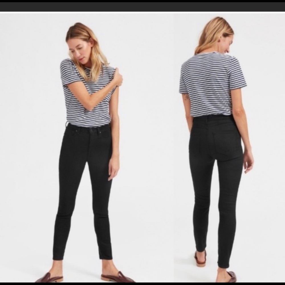 Everlane High Rise Skinny Jean (Ankle)